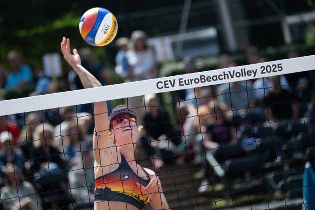 Beach volleyball, European Championships in Düsseldorf