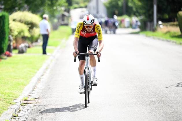 Tour de Wallonie 2025 Stage 5 BERTRIX, BELGIUM - JULY 30 : Izquierdo Clement of Cofidis in action during stage 5 of the 30th edition of Tour de Wallonie an UCI ProSeries 2.Pro cycling road race stage for Men Elite of 183.2 km with start in Bertrix and finish in Bertrix on July 30, 2025 in Bertrix, Belgium, 30 07 2025 ( Motordriver Louis Bidlot - Bertrix Belgium  Copyright: xTomasxSiskx