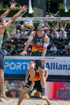 European Championship Beach Volleyball Düsseldorf, 30 07 2025 Jonas Sagstetter GER European Championship Beach Volleyball Düsseldorf on 30 07 2025 Copyright: xBEAUTIFULxSPORTS PeterxWeberx