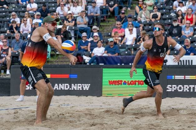 European Championship Beach Volleyball Düsseldorf, 30 07 2025 Benedikt Sagstetter GER European Championship Beach Volleyball Düsseldorf on 30 07 2025 Copyright: xBEAUTIFULxSPORTS PeterxWeberx