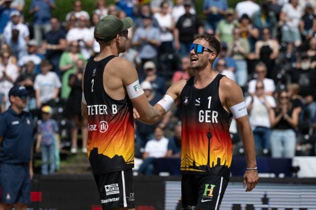 European Championship Beach Volleyball Düsseldorf, 30 07 2025 Jonas Sagstetter GER European Championship Beach Volleyball Düsseldorf on 30 07 2025 Copyright: xBEAUTIFULxSPORTS PeterxWeberx