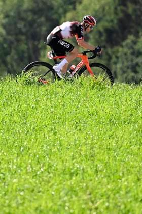 Tour de Wallonie 2025 Stage 5 BERTRIX, BELGIUM - JULY 30 : Swift Ben of INEOS Grenadiers in action during stage 5 of the 30th edition of Tour de Wallonie an UCI ProSeries 2.Pro cycling road race stage for Men Elite of 183.2 km with start in Bertrix and finish in Bertrix on July 30, 2025 in Bertrix, Belgium, 30 07 2025 ( Motordriver Louis Bidlot - Bertrix Belgium  Copyright: xTomasxSiskx