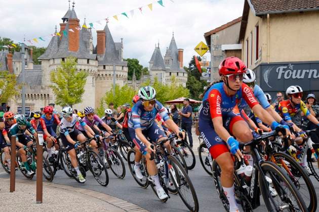 Tour de France Femmes 2025 - stage 5 Tour de France Femmes 2025 - 4th Edition - 5th stage Chasseneuil-du-Poitou (Futuroscope) - Gueret 165,8 Km - 30 07 2025 - Mareille Meijering (NED - Movistar Team) - photo Massimo Fulgenzi SprintCyclingAgency 2025 Gueret France  Copyright: xMassimoxFulgenzix xSprintcyclingagencyx