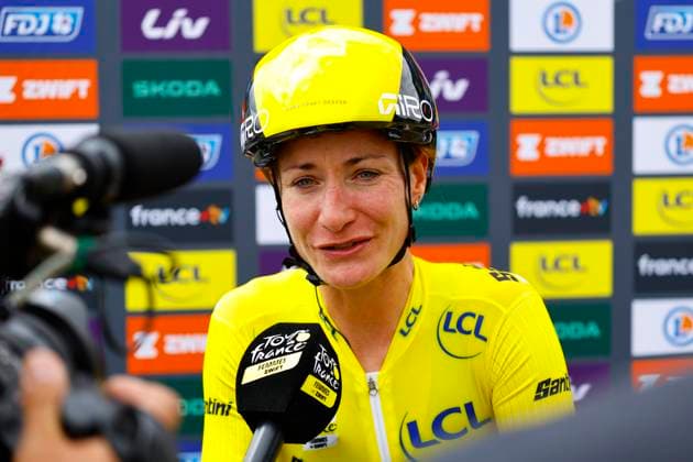 Tour de France Femmes 2025 - stage 5 Tour de France Femmes 2025 - 4th Edition - 5th stage Chasseneuil-du-Poitou (Futuroscope) - Gueret 165,8 Km - 30 07 2025 - Marianne Vos (NED - Team Visma - Lease a Bike) - photo Rafa Gomez SprintCyclingAgency 2025 Gueret France  Copyright: xRafaxGomezx xSprintcyclingagencyx