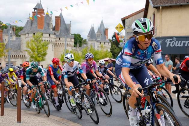 Tour de France Femmes 2025 - stage 5 Tour de France Femmes 2025 - 4th Edition - 5th stage Chasseneuil-du-Poitou (Futuroscope) - Gueret 165,8 Km - 30 07 2025 - AG Insurance - Soudal Team - photo Massimo Fulgenzi SprintCyclingAgency 2025 Gueret France  Copyright: xMassimoxFulgenzix xSprintcyclingagencyx