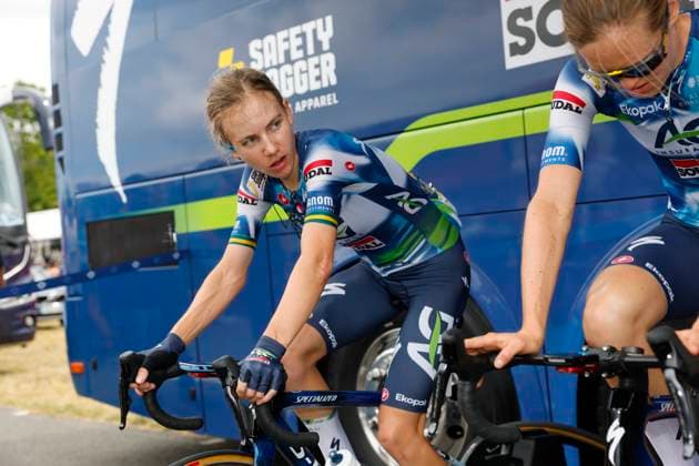 Tour de France Femmes 2025 - stage 5 Tour de France Femmes 2025 - 4th Edition - 5th stage Chasseneuil-du-Poitou (Futuroscope) - Gueret 165,8 Km - 30 07 2025 - Sarah Gigante (AUS - AG Insurance - Soudal Team) - photo Rafa Gomez SprintCyclingAgency 2025 Gueret France  Copyright: xRafaxGomezx xSprintcyclingagencyx