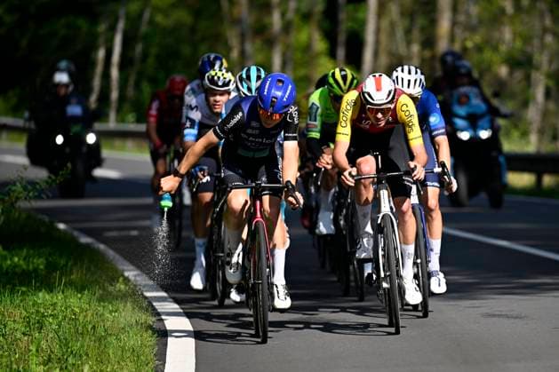 Tour de Wallonie 2025 Stage 5 BERTRIX, BELGIUM - JULY 30 : Rider of Baloise Glowi Lions, Cofidis in action during stage 5 of the 30th edition of Tour de Wallonie an UCI ProSeries 2.Pro cycling road race stage for Men Elite of 183.2 km with start in Bertrix and finish in Bertrix on July 30, 2025 in Bertrix, Belgium, 30 07 2025 ( Motordriver Louis Bidlot - Bertrix Belgium  Copyright: xTomasxSiskx