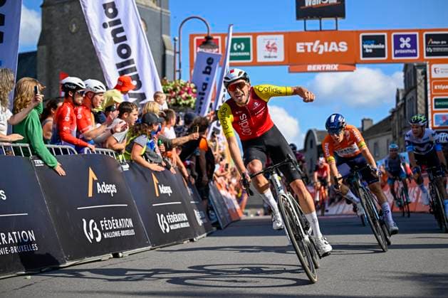 Tour de Wallonie 2025 Stage 5 BERTRIX, BELGIUM - JULY 30 : during stage 5 of the 30th edition of Tour de Wallonie an UCI ProSeries 2.Pro cycling road race stage for Men Elite of 183.2 km with start in Bertrix and finish in Bertrix on July 30, 2025 in Bertrix, Belgium, 30 07 2025 ( Motordriver Louis Bidlot - Bertrix Belgium  Copyright: xTomasxSiskx