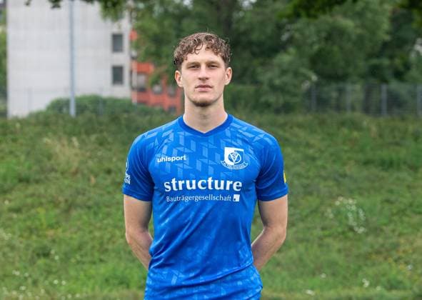 Jonas Hartl VSG Altglienicke Regionalliga Nordost, portrait date 2025 2026, 17 07 2025, Copyright: xSebastianxRäppold MatthiasxKochx