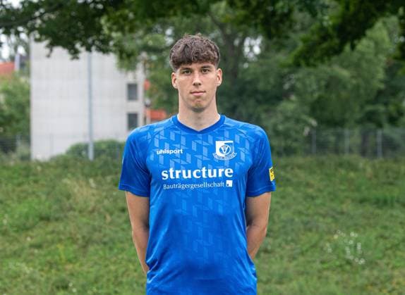 Ben Wagner VSG Altglienicke Regionalliga Nordost, Porträttermin 2025 2026, 17 07 2025, Copyright: xSebastianxRäppold MatthiasxKochx
