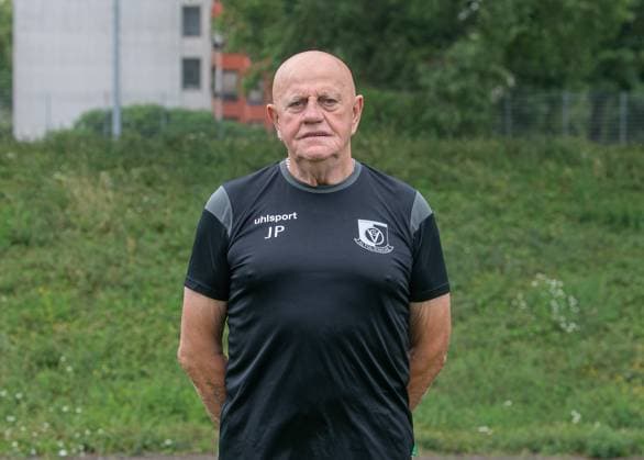 Equipment manager Jürgen Pastille VSG Altglienicke Regionalliga Nordost, Porträttermin 2025 2026, 17 07 2025, Copyright: xSebastianxRäppold MatthiasxKochx