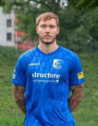 Anthony Roczen VSG Altglienicke Regionalliga Nordost, Porträttermin 2025 2026, 17 07 2025, Copyright: xSebastianxRäppold MatthiasxKochx