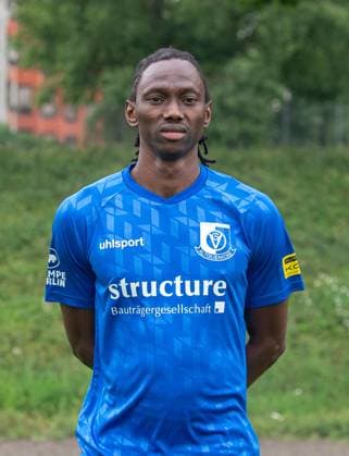 Sydney Mohamed Sylla VSG Altglienicke Regionalliga Nordost, Porträttermin 2025 2026, 17 07 2025, Copyright: xSebastianxRäppold MatthiasxKochx