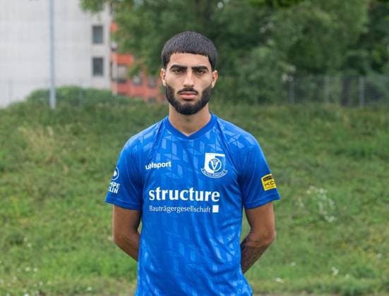 Biyan Kizildemir VSG Altglienicke Regionalliga Nordost, Porträttermin 2025 2026, 17 07 2025, Copyright: xSebastianxRäppold MatthiasxKochx