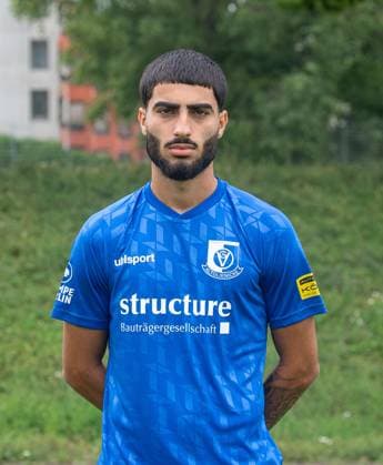 Biyan Kizildemir VSG Altglienicke Regionalliga Nordost, Porträttermin 2025 2026, 17 07 2025, Copyright: xSebastianxRäppold MatthiasxKochx