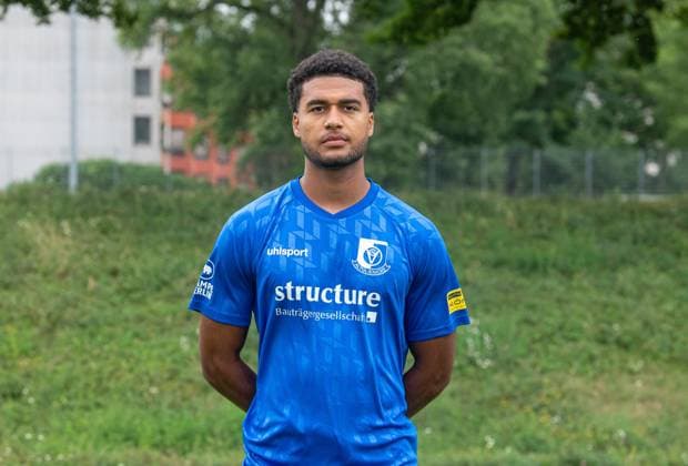 David Kebe VSG Altglienicke Regionalliga Nordost, portrait date 2025 2026, 17 07 2025, Copyright: xSebastianxRäppold MatthiasxKochx