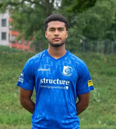 David Kebe VSG Altglienicke Regionalliga Nordost, portrait date 2025 2026, 17 07 2025, Copyright: xSebastianxRäppold MatthiasxKochx