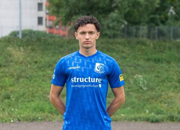 Julien Friedrich VSG Altglienicke Regionalliga Nordost, portrait date 2025 2026, 17 07 2025, Copyright: xSebastianxRäppold MatthiasxKochx