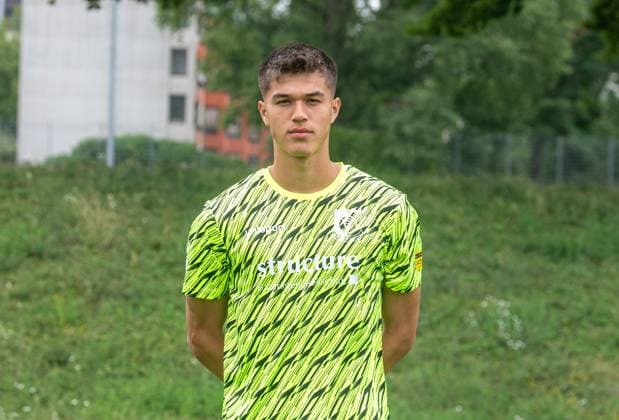 Goalkeeper Malik Liao VSG Altglienicke Regionalliga Nordost, Porträttermin 2025 2026, 17 07 2025, Copyright: xSebastianxRäppold MatthiasxKochx