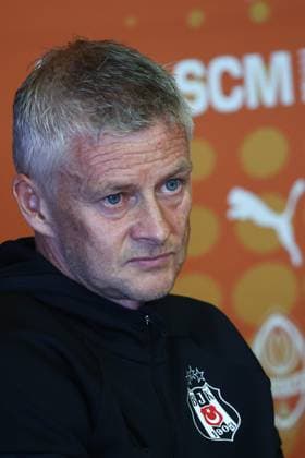 Ahead of Shakhtar Donetsk v Besiktas - UEFA Europa League Qualifying KRAKOW, POLAND - JULY 30: Head of Besiktas Ole Gunnar Solskjaer attends the press conference, PK, Pressekonferenz ahead of UEFA Europa League second qualifying round match between Shakhtar Donetsk and Besiktas at Municipal Stadium in Krakow Poland on July 30, 2025. Jakub Porzycki Anadolu Krakow Poland. Editorial use only. Please get in touch for any other usage.  Copyright: x2025xAnadoluxJakubxPorzyckix