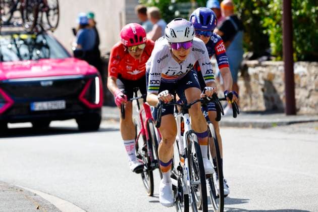 Tour de France Femmes 2025 Tour de France Femmes 2025 - 4th Edition - 5th stage Chasseneuil-du-Poitou (Futuroscope) - Gueret 165,8 Km - 30 07 2025 - Brodie Chapman (AUS - UAE Team ADQ) - photo Massimo Fulgenzi SprintCyclingAgency 2025 Gueret France  Copyright: xMassimoxFulgenzix xSprintcyclingagencyx