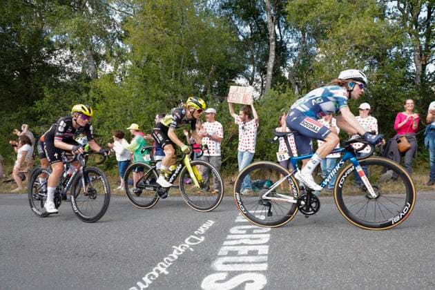 Tour de France Femmes 2025 Tour de France Femmes 2025 - 4th Edition - 5th stage Chasseneuil-du-Poitou (Futuroscope) - Gueret 165,8 Km - 30 07 2025 - Pauline Ferrand-Prevot (FRA - Team Visma - Lease a Bike) - photo Massimo Fulgenzi SprintCyclingAgency 2025 Gueret France  Copyright: xMassimoxFulgenzix xSprintcyclingagencyx