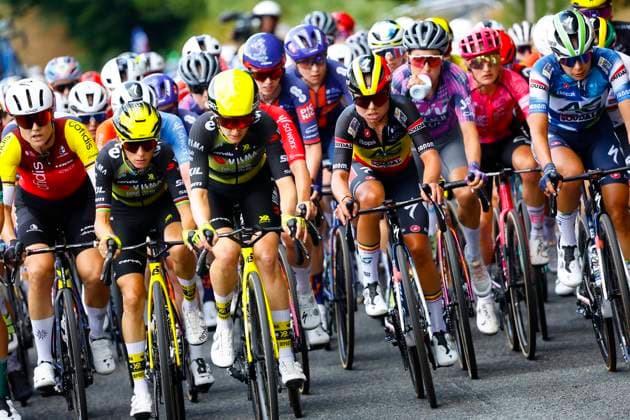 Tour de France Femmes 2025 Tour de France Femmes 2025 - 4th Edition - 5th stage Chasseneuil-du-Poitou (Futuroscope) - Gueret 165,8 Km - 30 07 2025 - Justine Ghekiere (BEL - AG Insurance - Soudal Team) - photo Rafa Gomez SprintCyclingAgency 2025 Gueret France  Copyright: xRafaxGomezx xSprintcyclingagencyx