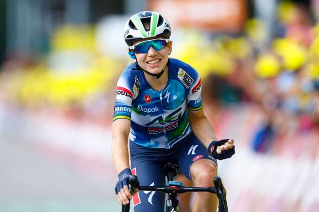 Tour de France Femmes 2025 Tour de France Femmes 2025 - 4th Edition - 5th stage Chasseneuil-du-Poitou (Futuroscope) - Gueret 165,8 Km - 30 07 2025 - Sarah Gigante (AUS - AG Insurance - Soudal Team) - photo Rafa Gomez SprintCyclingAgency 2025 Gueret France  Copyright: xRafaxGomezx xSprintcyclingagencyx