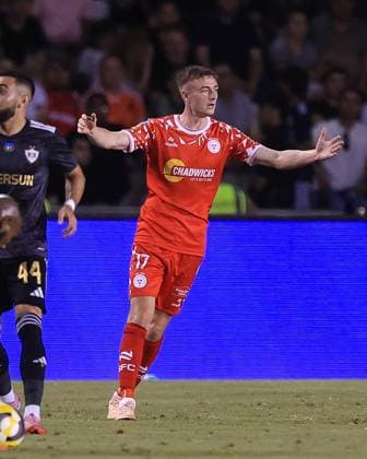 UEFA Champions League Second Qualifying Round Second Leg, Tofiq Bahramov Republican Stadium, Baku, Azerbaijan 30 7 2025 Qarabag vs Shelbourne Shelbourne™s Daniel Kelly Daniel Kelly 30 7 2025  Copyright: x INPHO AleksandarxDjorovicx AS4A2595