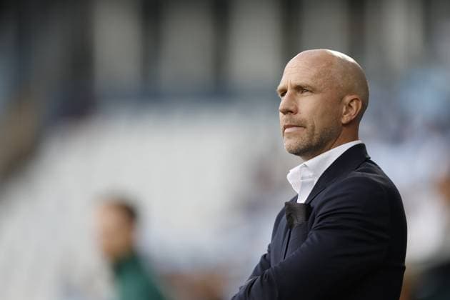 MALMÖ, SWEDEN 20250730 Henrik Rydström, coach Malmö FF during Wednesdays football match, second qualifying round of the Champions League, between Swedens Malmö FF and Latvias RFS at Eleda Stadion, New Malmö Stadium, in Malmö July 30, 2025 MALMÖ SWEDEN x10600x  Copyright: xAndreasxHillergren TTx CHAMPIONS LEAGUE KVAL MALMÖ FF-RFS