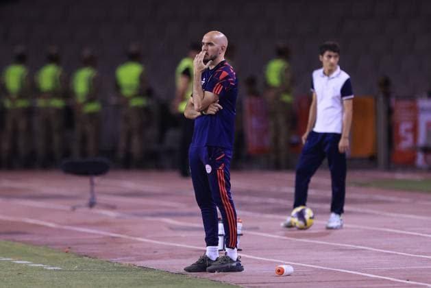 UEFA Champions League Second Qualifying Round Second Leg, Tofiq Bahramov Republican Stadium, Baku, Azerbaijan 30 7 2025 Qarabag vs Shelbourne Shelbourne manager Joey O™Brien Joey O™Brien 30 7 2025  Copyright: x INPHO AleksandarxDjorovicx AS4A2672