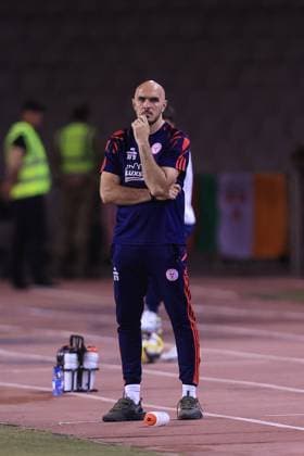 UEFA Champions League Second Qualifying Round Second Leg, Tofiq Bahramov Republican Stadium, Baku, Azerbaijan 30 7 2025 Qarabag vs Shelbourne Shelbourne manager Joey O™Brien Joey O™Brien 30 7 2025  Copyright: x INPHO AleksandarxDjorovicx AS4A2683
