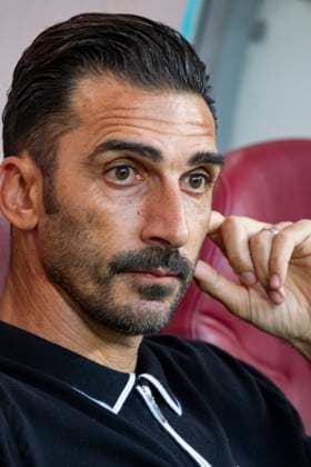 July 30, 2025,UEFA CHAMPIONS LEAGUE, Second qualifying round 2nd leg, FCSV (ROU) vs Shkendija (MKD), Bucharest, National Arena Stadium Coach Elias Charalambous portrait imsage at warm up