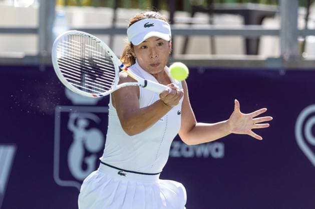 WTA, Tennis Damen 125 - T-Mobile Polish Open 2025 Mai Hontama during WTA 125 tennis tournament, T-Mobile Polish Open 2025 in Warsaw, Poland on July 30, 2025. Warsaw Poland  Copyright: xFotoxOlimpikx originalFilename:jastrzebowski-wta125tm250730_np0kD.jpg