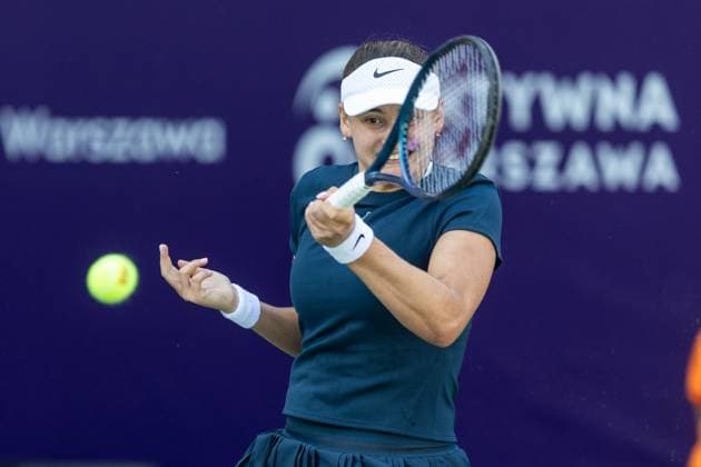 WTA, Tennis Damen 125 - T-Mobile Polish Open 2025 Victoria Jimenez Kasintseva during WTA 125 tennis tournament, T-Mobile Polish Open 2025 in Warsaw, Poland on July 30, 2025. Warsaw Poland  Copyright: xFotoxOlimpikx originalFilename:jastrzebowski-wta125tm250730_npapE.jpg