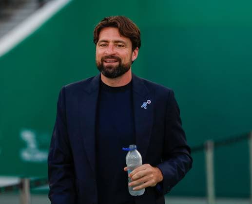 Panathinaikos F.C. v Rangers UEFA Champions League Russell Martin Manager of Rangers during the UEFA Champions League Second Qualifying Round Second Leg match at the Olympic Stadium (Greece), Marousi UK Newspapers OUT Copyright: xYannisxHalasx FIL-22021-0015