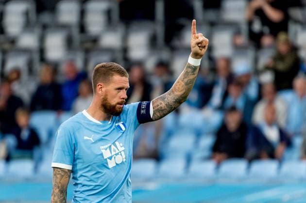 250730 Pontus Jansson of Malmö FF during the UEFA Champions League qualifier football match between Malmö FF and FK RFS on July 30, 2025 in Malmö Photo Christian Örnberg BILDBYRAN COP 166 CO0596 fotboll football soccer fotball uefa champions league qualifier champions league malmö ff fk rfs bbeng bbauto  Copyright: CHRISTIANxÖRNBERG BB250730CO052