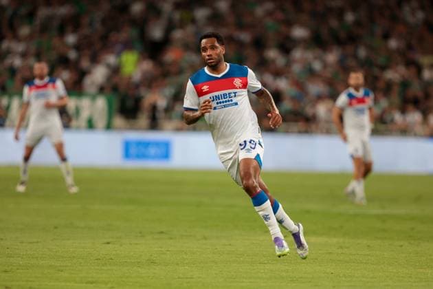Panathinaikos F.C. v Rangers UEFA Champions League Danilo Pereira of Rangers during the UEFA Champions League Second Qualifying Round Second Leg match at the Olympic Stadium (Greece), Marousi UK Newspapers OUT Copyright: xYannisxHalasx FIL-22021-0024