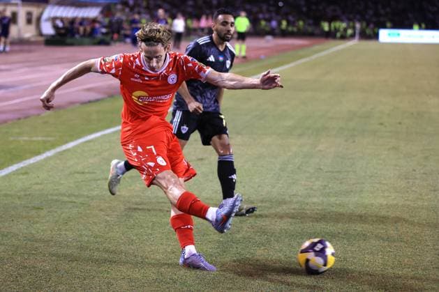 UEFA Champions League Second Qualifying Round Second Leg, Tofiq Bahramov Republican Stadium, Baku, Azerbaijan 30 7 2025 Qarabag vs Shelbourne Shelbourne™s Harry Wood Harry Wood 30 7 2025  Copyright: x INPHO AleksandarxDjorovicx AS4A2778