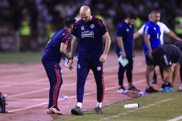 UEFA Champions League Second Qualifying Round Second Leg, Tofiq Bahramov Republican Stadium, Baku, Azerbaijan 30 7 2025 Qarabag vs Shelbourne Shelbourne manager Joey O™Brien Joey O™Brien 30 7 2025  Copyright: x INPHO AleksandarxDjorovicx AS4A2796