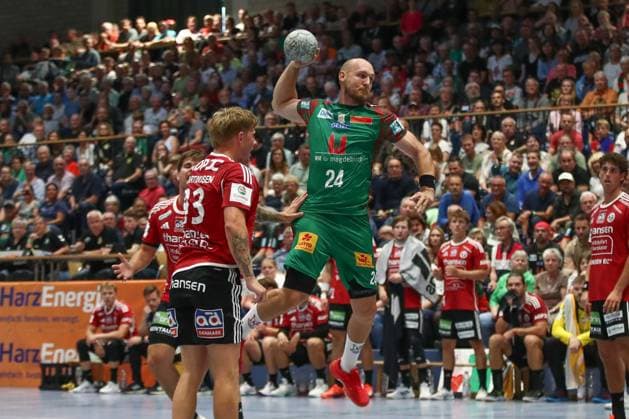 30 07 2025, xtgx, handball, test match, SC Magdeburg Fredericia Handboldklub v l Christian O Sullivan Magdeburg, 24 throws goal, goal scorer, scores goal, scores the goal Ilsenburg