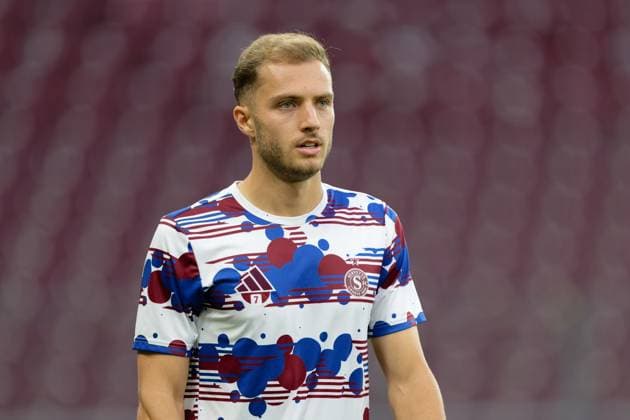 Geneva, Switzerland, July 30 2025 : Giotto Morandi (7 Servette FC) during warm-up prior the UEFA Champions League Second Qualifying Round match between Servette FC and Viktoria Plzen at Stade de Geneve in Geneva, Switzerland (Giuseppe Velletri SPP) Copyright: xGiuseppexVelletrix xSPPx spp-en-GiVeSp-DZ9_9244