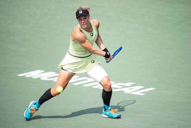 July 30, 2025, Montreal, Pq, CANADA: Laura Siegemund of Germany returns the ball during second round tennis action against Madison Keys of the United States at the National Bank Open tennis tournament in Montreal on Wednesday, July 30, 2025. Canada News - July 30, 2025  - ZUMAc35_ 20250730_zaf_c35_065 Copyright: xChristopherxKatsarovx