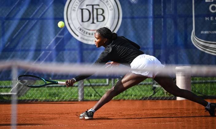 Tennis ITF Tour Ladies Open Hechingen 2025 30 07 2025 1 Round Noma Noha Akugue GER