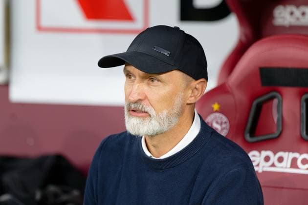 Geneva, Switzerland, July 30 2025 : Thomas Haberli (Coach Servette FC) portrait (headshot close up) during the UEFA Champions League Second Qualifying Round match between Servette FC and Viktoria Plzen at Stade de Geneve in Geneva, Switzerland (Giuseppe Velletri SPP) Copyright: xGiuseppexVelletrix xSPPx spp-en-GiVeSp-DZ8_0044