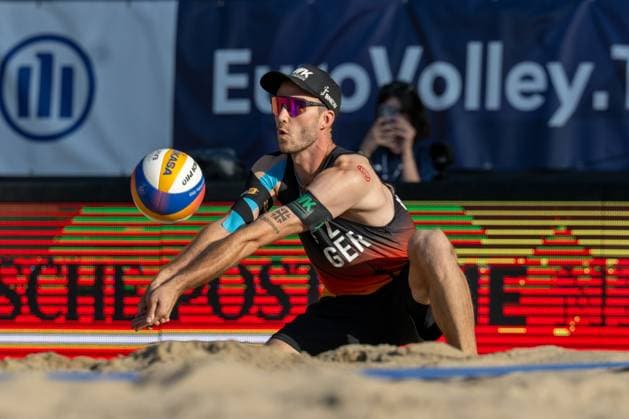 European Championship Beach Volleyball Düsseldorf, 30 07 2025 Clemens Wickler GER European Championship Beach Volleyball Düsseldorf on 30 07 2025 Copyright: xBEAUTIFULxSPORTS PeterxWeberx