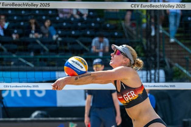 European Championship Beach Volleyball Düsseldorf, 30 07 2025 Hanna Marie Schieder GER European Championship Beach Volleyball Düsseldorf on 30 07 2025 Copyright: xBEAUTIFULxSPORTS PeterxWeberx