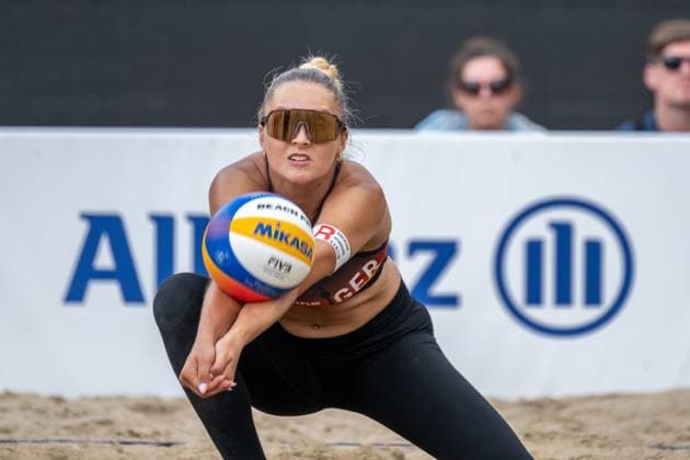 European Championship Beach Volleyball Düsseldorf, 30 07 2025 Anna Chiara Reformat GER European Championship Beach Volleyball Düsseldorf on 30 07 2025 Copyright: xBEAUTIFULxSPORTS PeterxWeberx