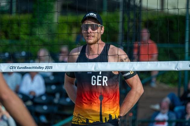European Championship Beach Volleyball Düsseldorf, 30 07 2025 European Championship Beach Volleyball Düsseldorf on 30 07 2025 Copyright: xBEAUTIFULxSPORTS PeterxWeberx