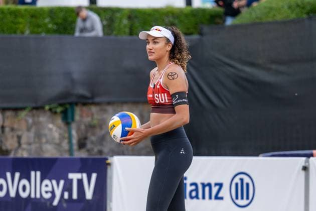 European Championship Beach Volleyball Düsseldorf, 30 07 2025 Zoe Verge Depre SUI European Championship Beach Volleyball Düsseldorf on 30 07 2025 Copyright: xBEAUTIFULxSPORTS PeterxWeberx